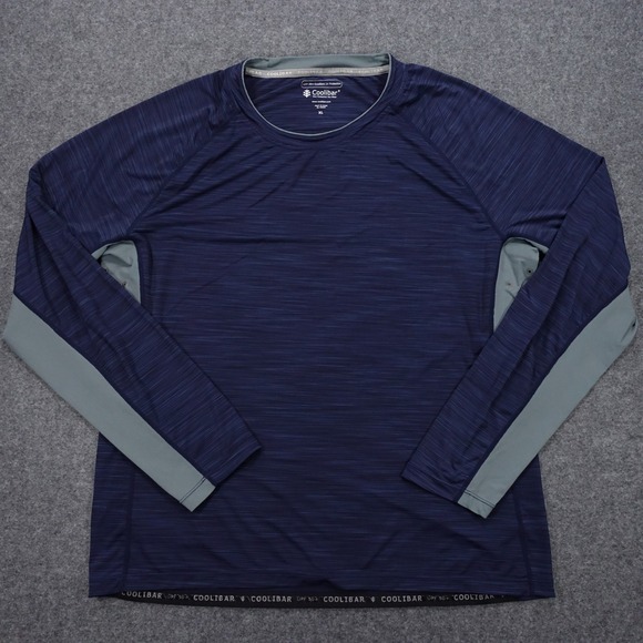 Coolibar Other - Coolibar Sun Protection Shirt Mens XL UPF 50+ Long Sleeve Navy Blue